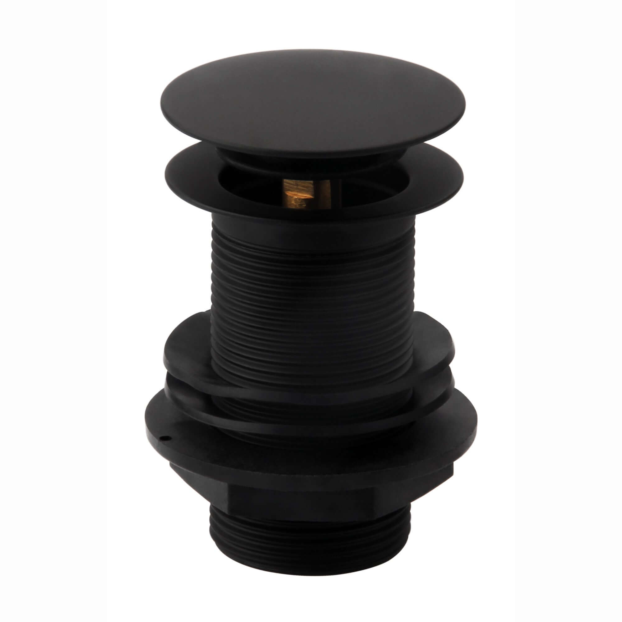 Buy Pop up basin waste round unslotted - matt black Online UK | HOUSE OF ENKI